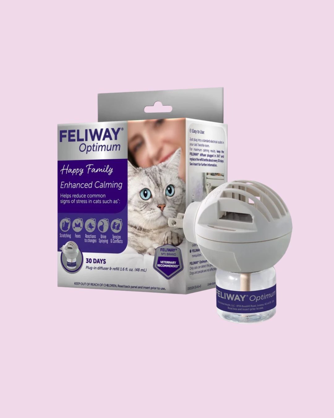 Feliway- Happy Cat Calming and Comfort Diffuser Starter Kit