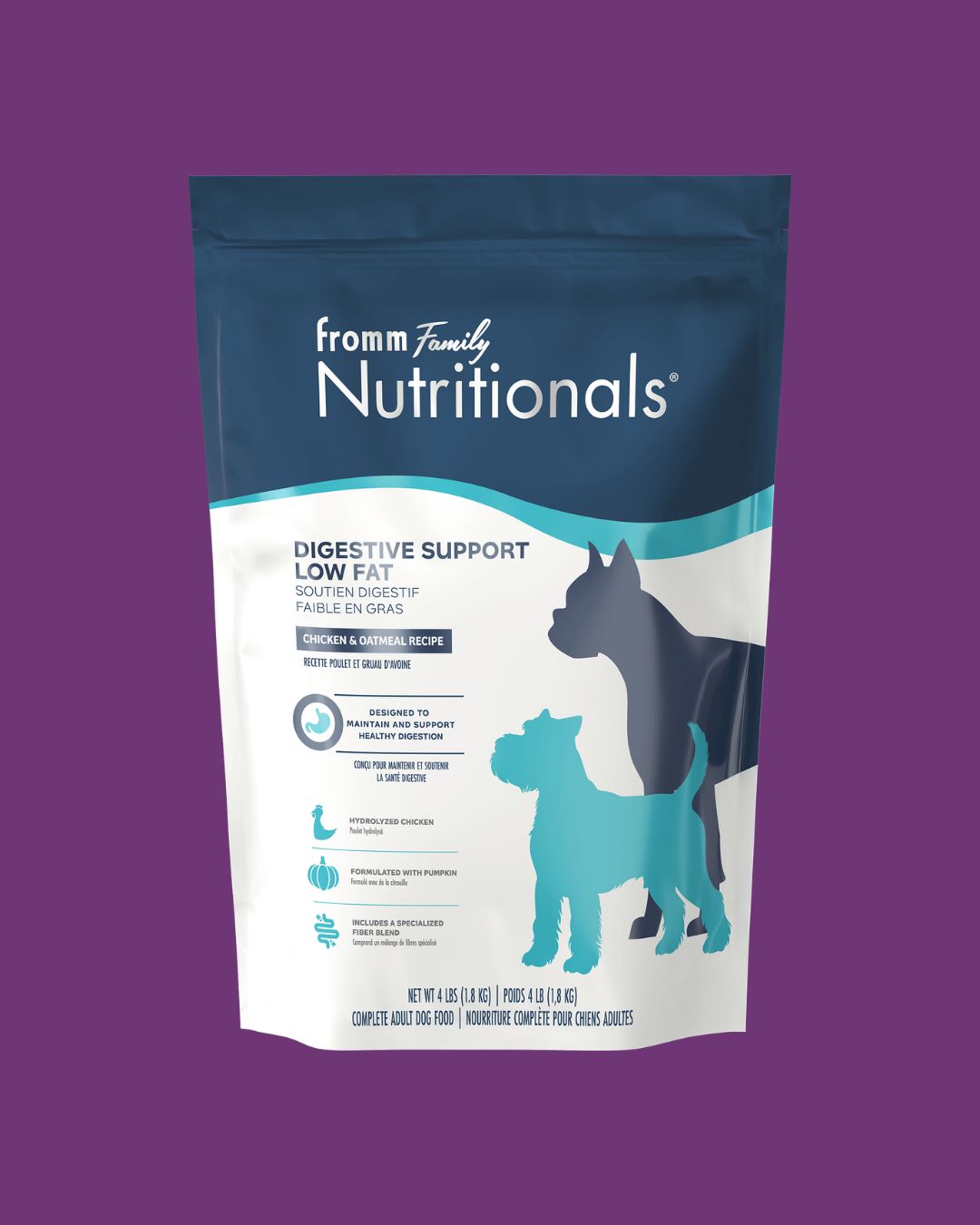 Nutritionals Digestive Dog Food, Weight: 4lbs