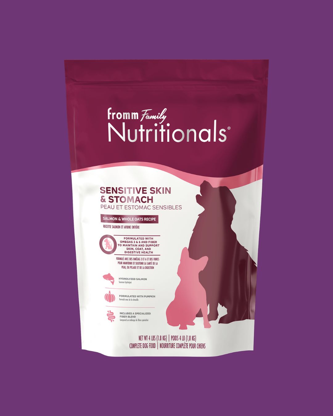 Nutritionals Sensitive Skin &amp; Stomach Dog Food, Weight: 4lbs