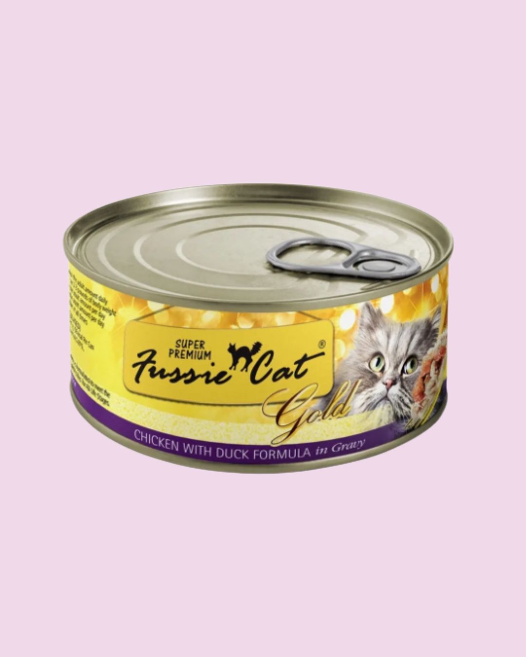 FUSSIE CAT CAT SUPER PREMIUM GRAIN FREE CHICKEN WITH DUCK FORMULA IN GRAVY 2.82OZ