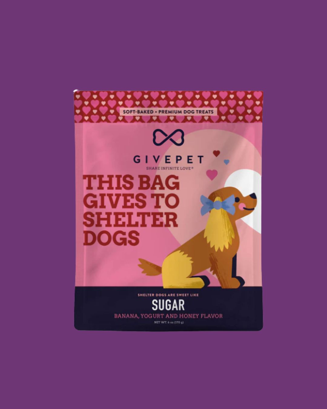 GivePet- Sugar Flavored Dog Treats 6oz