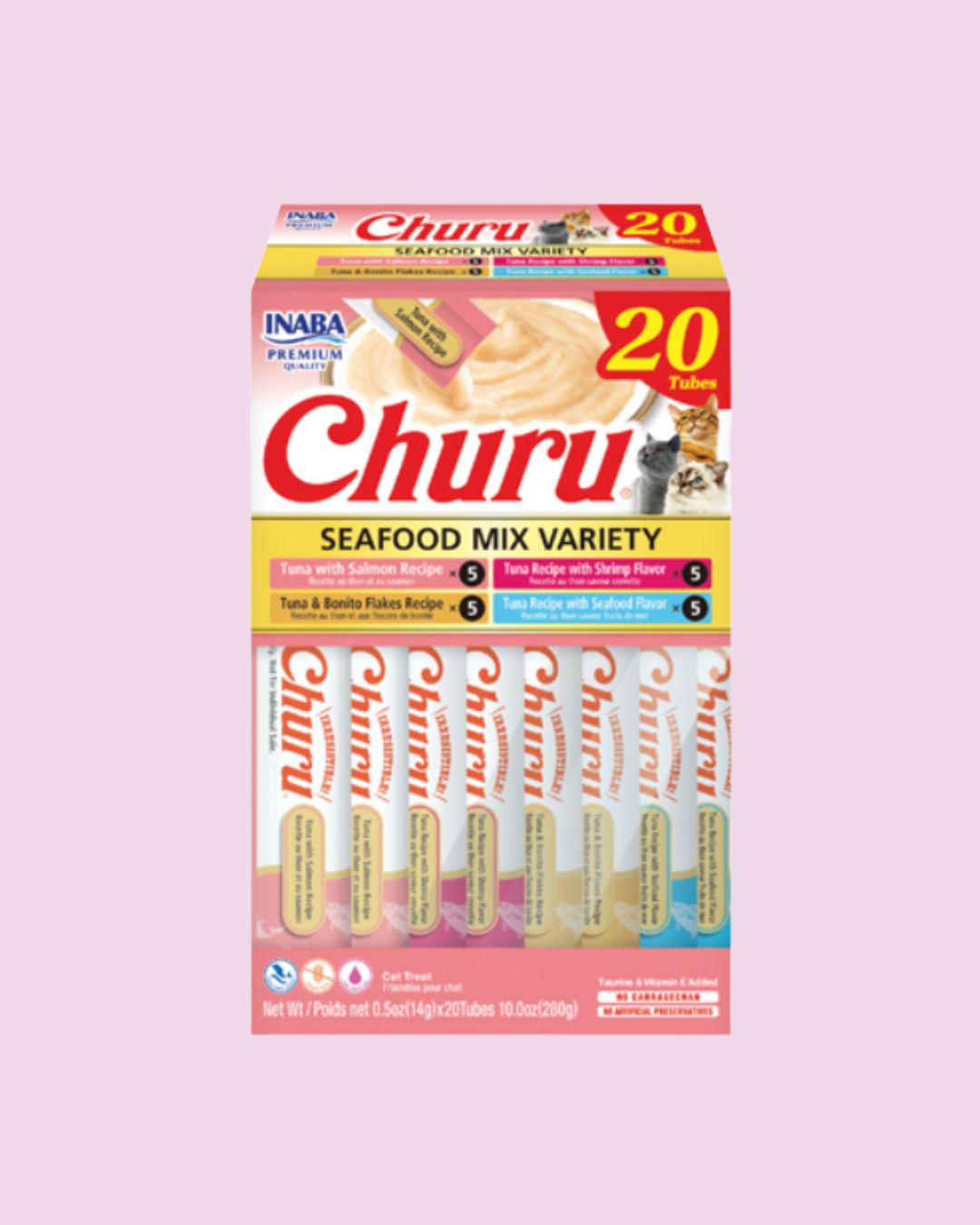 Churu- Seafood Variety 20-pk