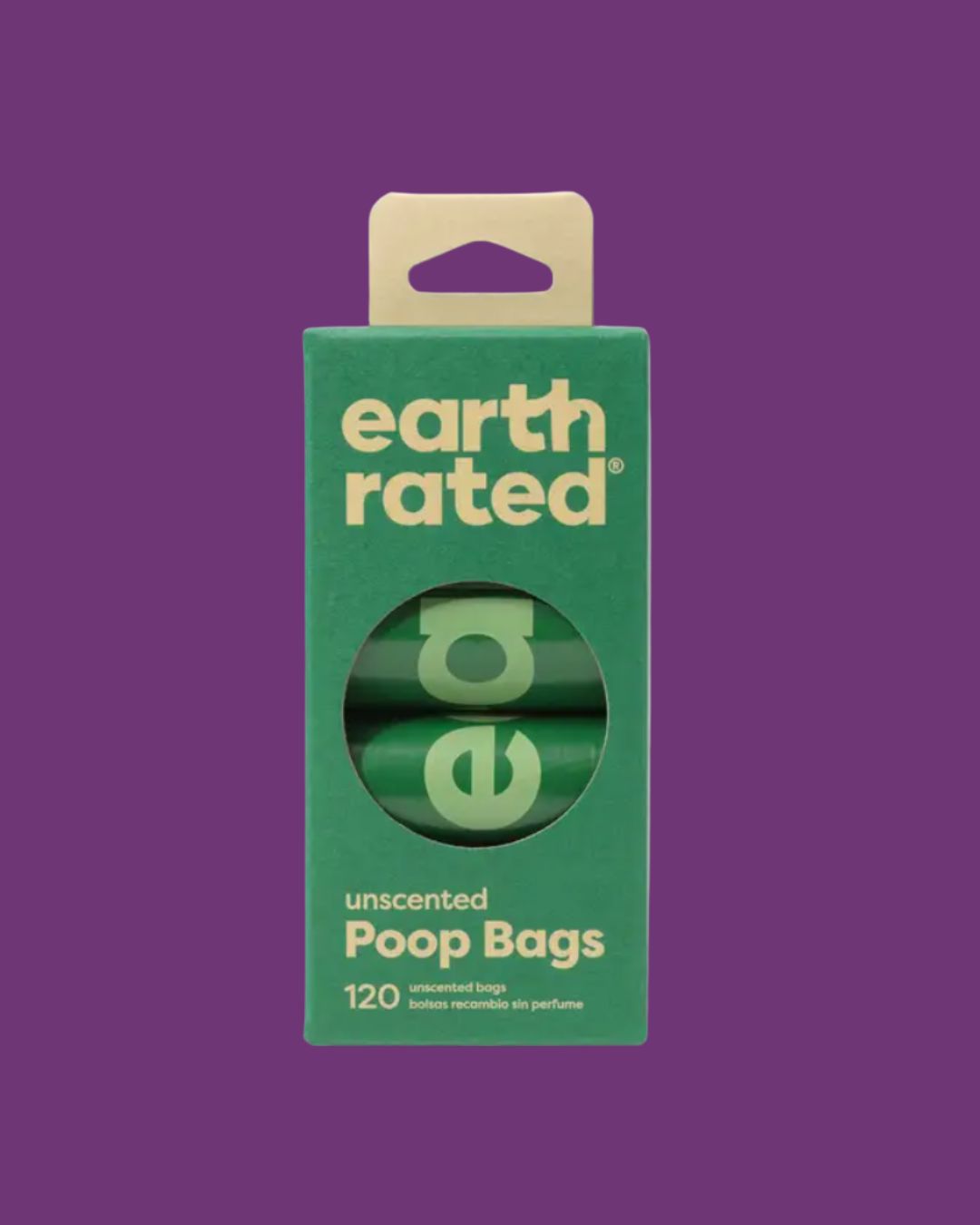 Earth Rated- Unscented Poop Bags- 8 Rolls- 120ct