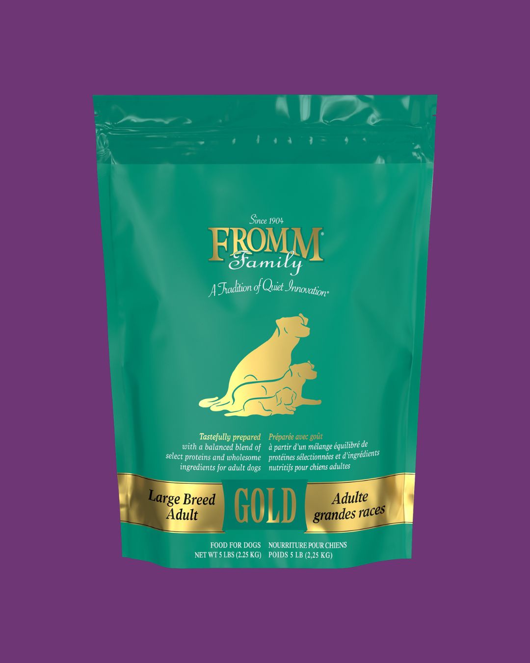 Adult Gold Large Breed, Weight: 5lbs
