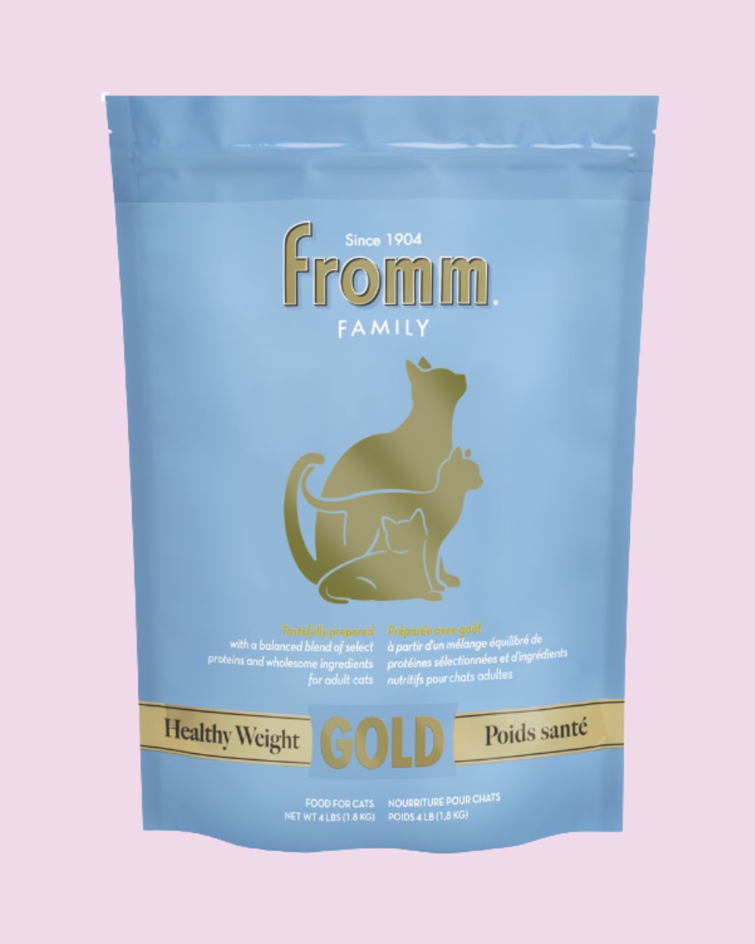 Adult Cat Gold Healthy Weight 4lb