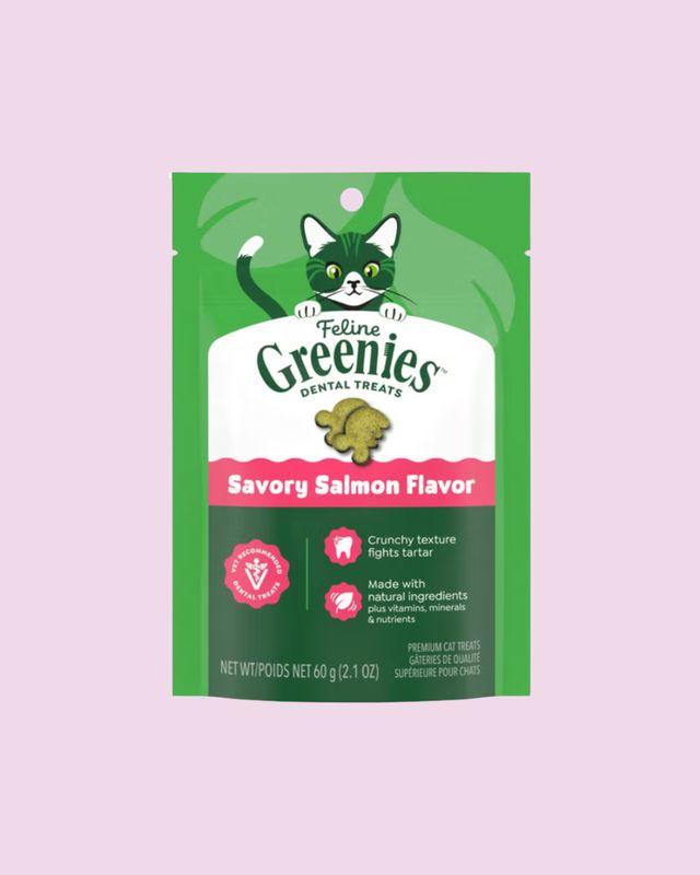 Feline Greenies- Dental Treat Savory Salmon 2.1oz