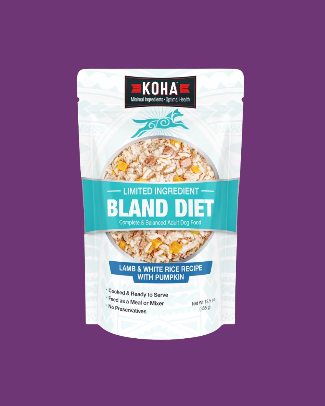 Koha- Bland Diet Wet Dog Food Lamb 12.5oz
