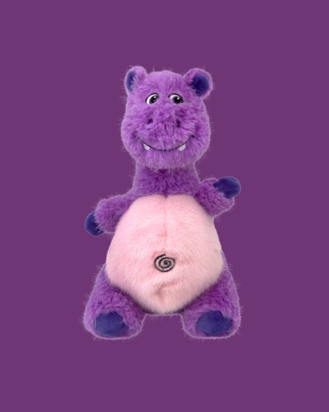 KONG- KNIT BELLY HIPPO M/L DOG TOY