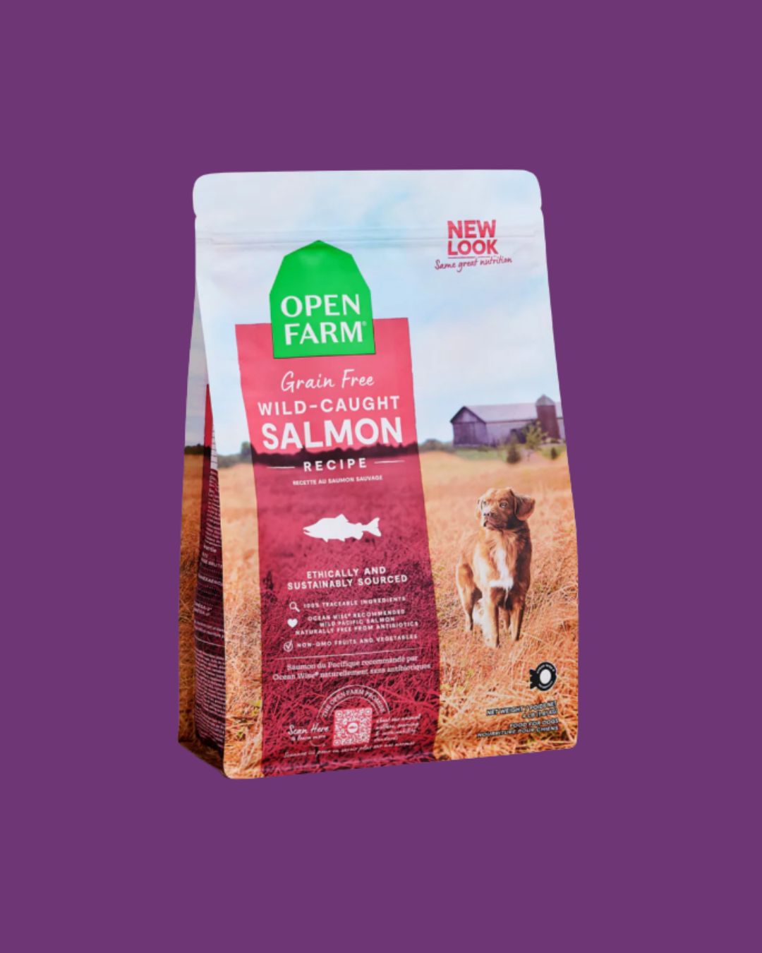 Open Farm- Wild Caught Salmon Grain Free Dog Food