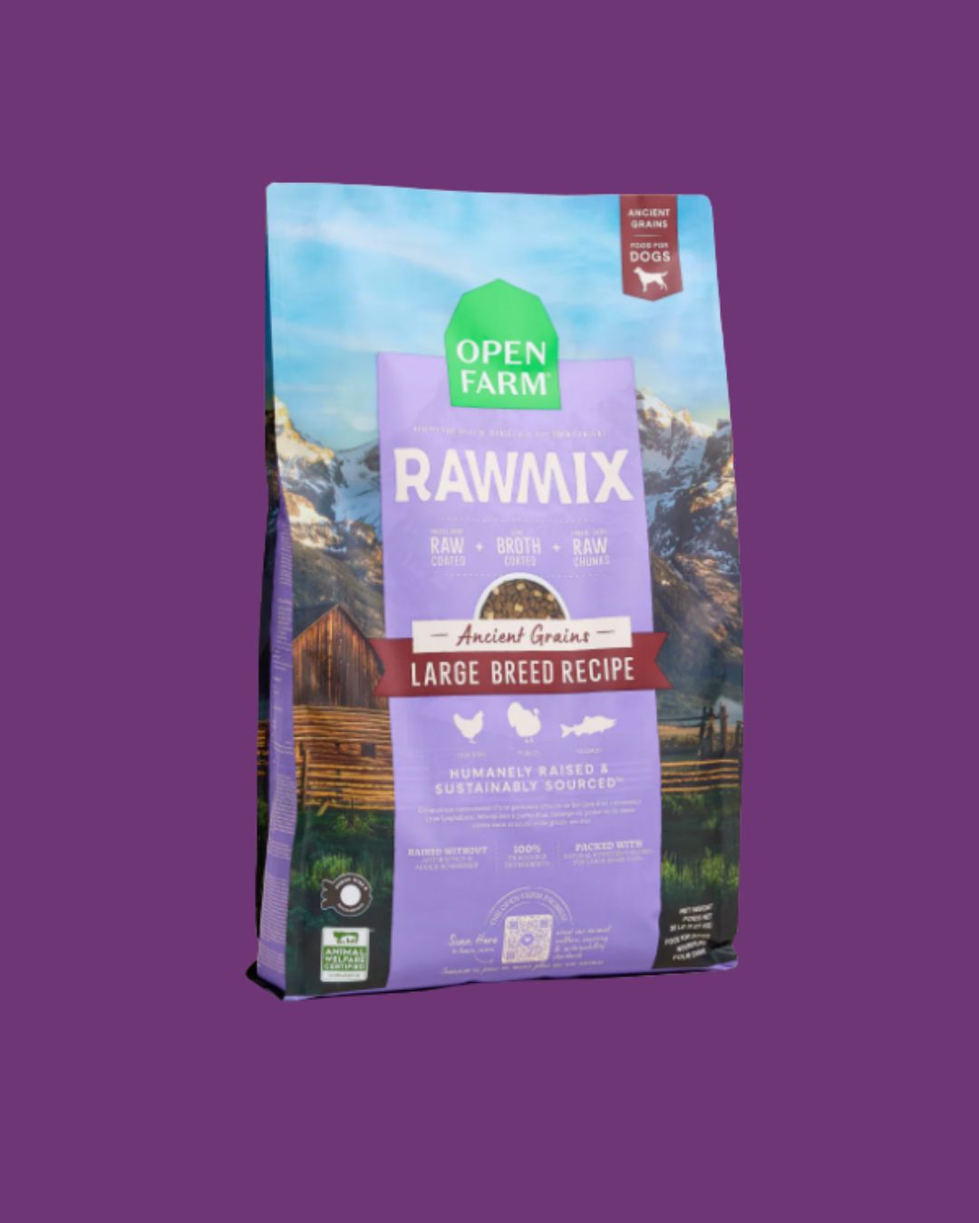 Open Farm- Rawmix Ancient Grains Large Breed 20lb