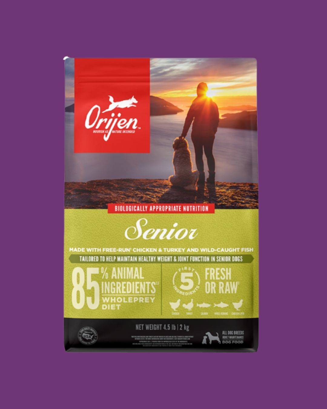 Orijen- Senior Dog Food 4.5lb