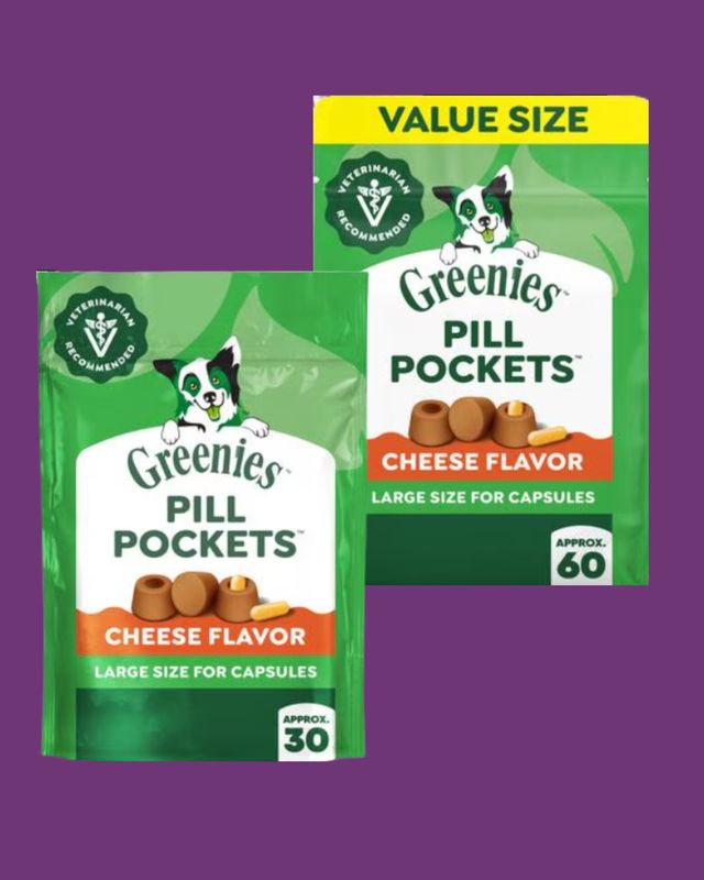 Greenies Pill Pockets- Cheese Flavor 30-pack Capsules 7.9oz