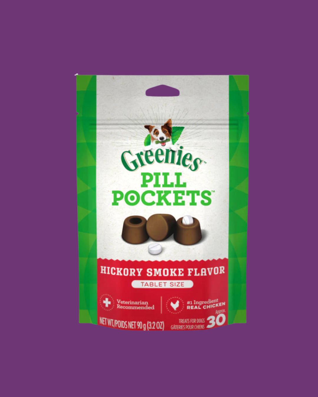Greenies- Pill Pockets Hickory Smoke Capsule 30-pack 7.9oz