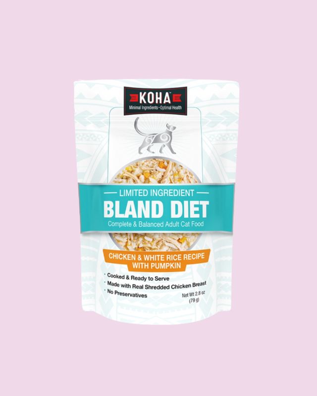 KOHA- CAT BLAND DIET CHICKEN &amp; RICE 2.8OZ