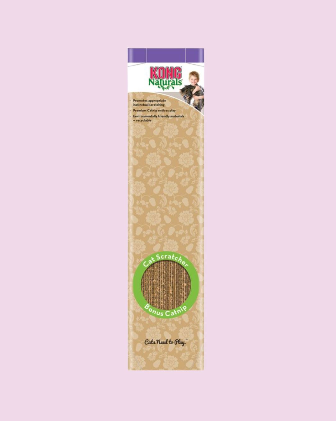 Kong Naturals- Cat Scratcher Single