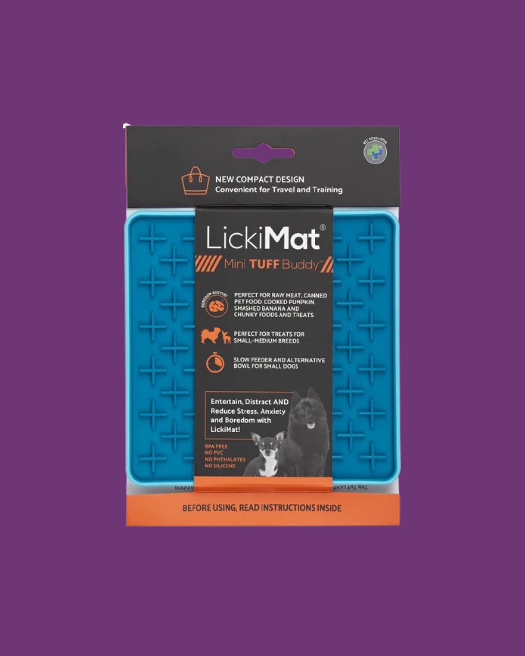 LickiMat- Mini Tuff Buddy Turquoise