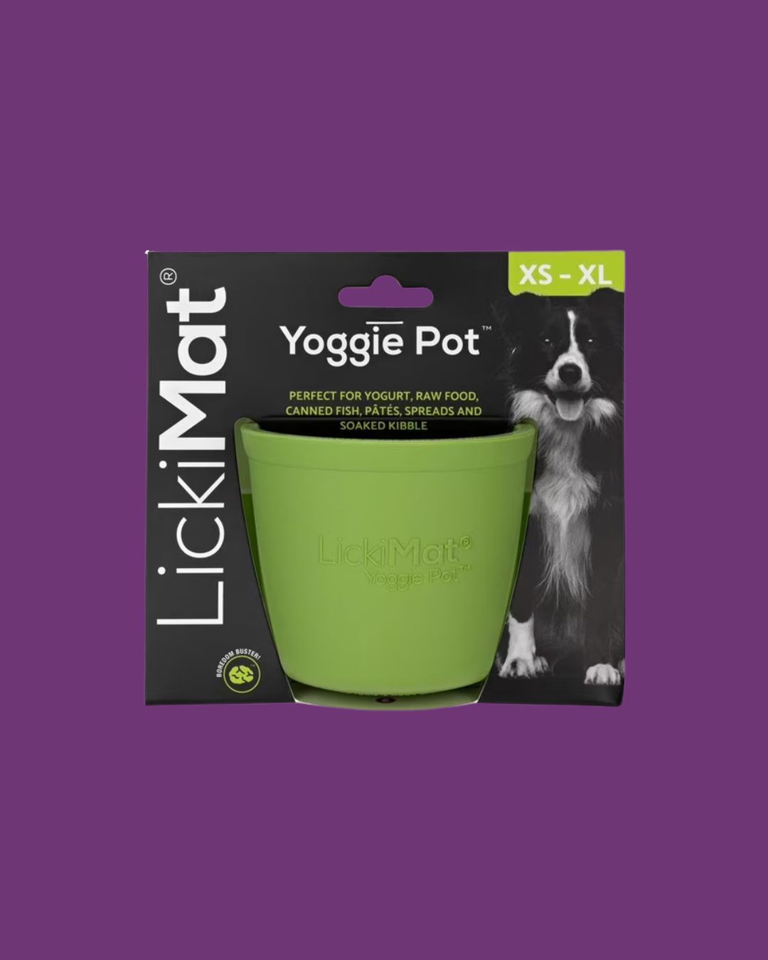 LickiMat- Yoggie Pot Green