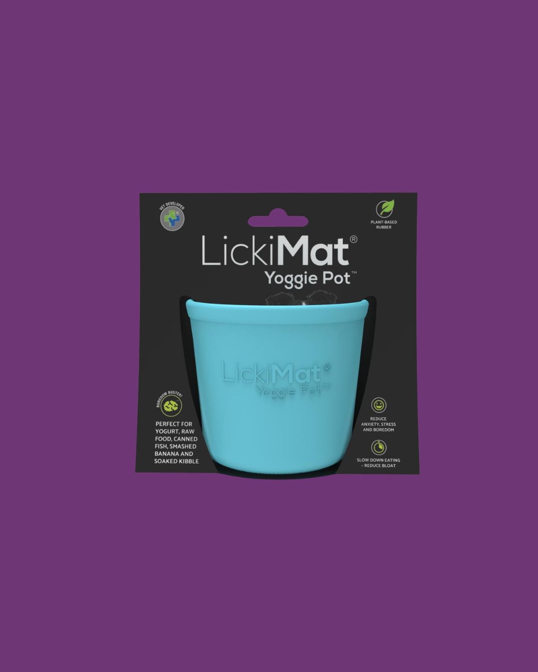 LickiMat- Yoggie Pot Turquoise