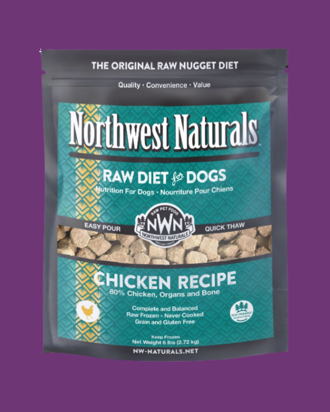 Northwest Naturals- Raw Diet Freeze Dried Chicken Recipe 12oz