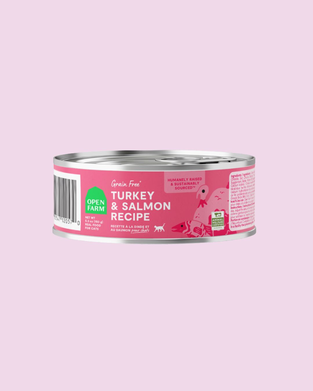 Open Farm Cat Hearty Morsels Turkey Salmon 5.3oz