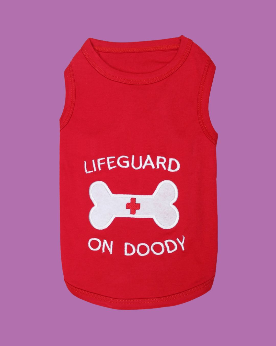 Parisian Pet- Lifeguard Costume Shirt - L
