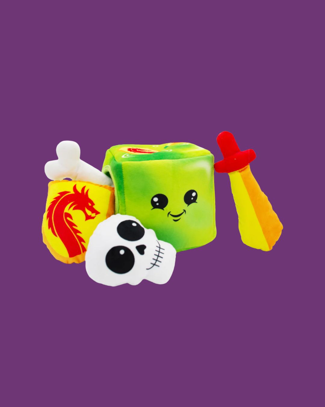 Pawp Culture - Gelatinous Cube Puzzle Plush Dog Toy