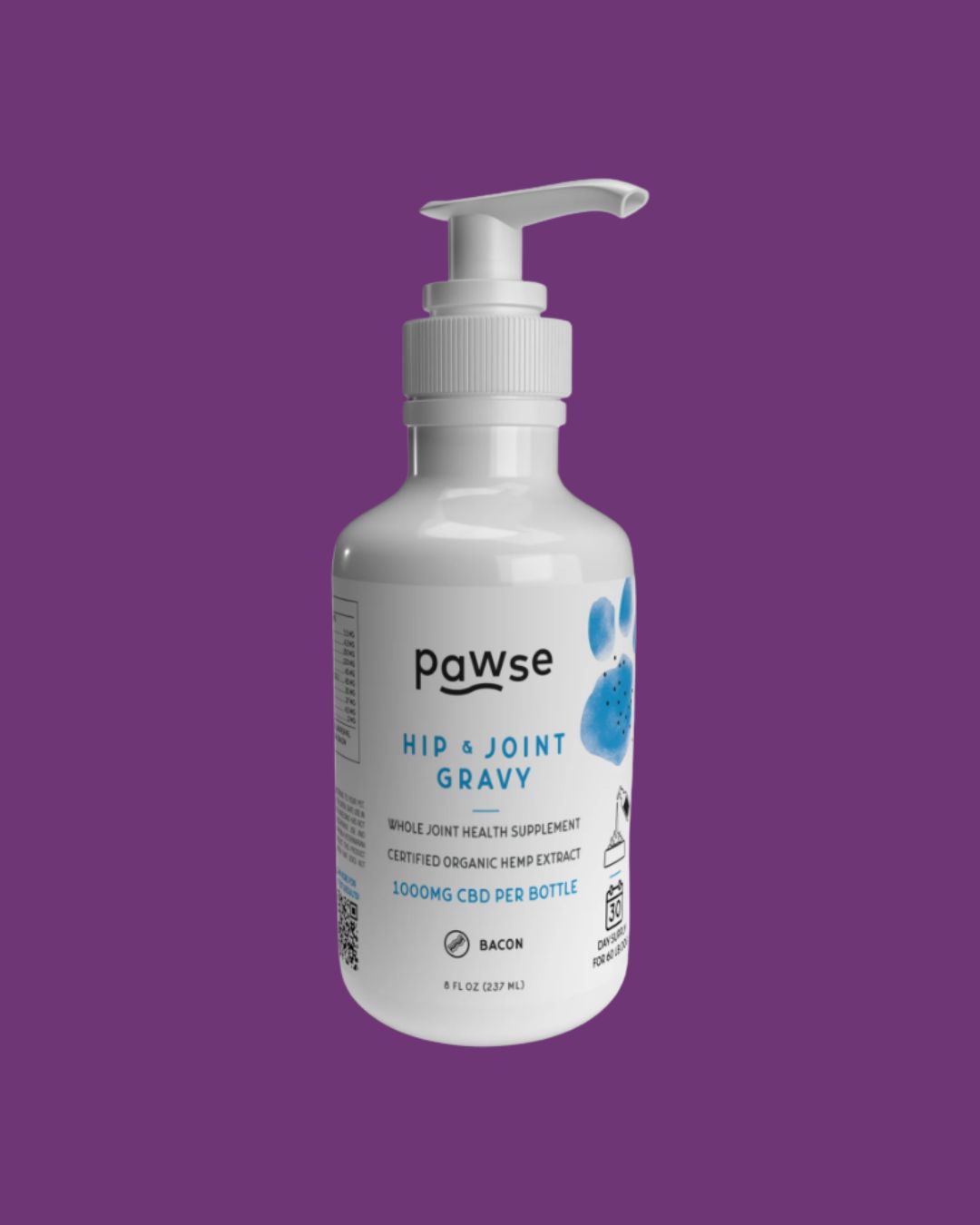 Pawse- Hip &amp; Joint Gravy 1000mg 8oz