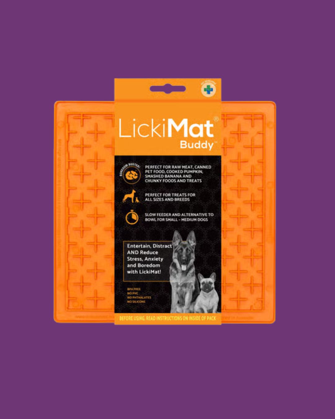 LickiMat-Buddy Orange