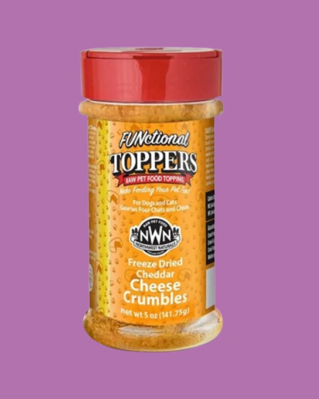 Northwest Naturals- Freeze Dried Cheddar Cheese Crumbles Topper 5oz