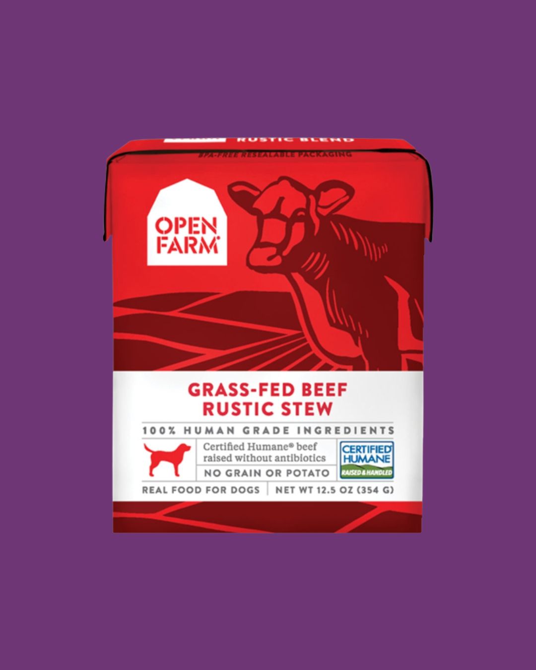 OPEN FARM- DOG GRAIN FREE STEW BEEF 12.5OZ