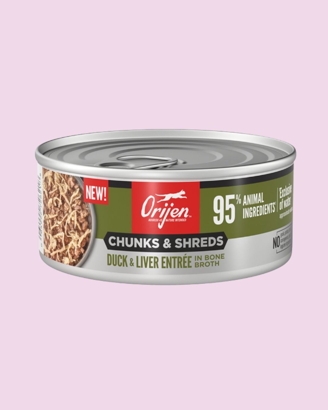 Orijen Cat Wet Food Chunk Duck &amp; Liver 5.5oz