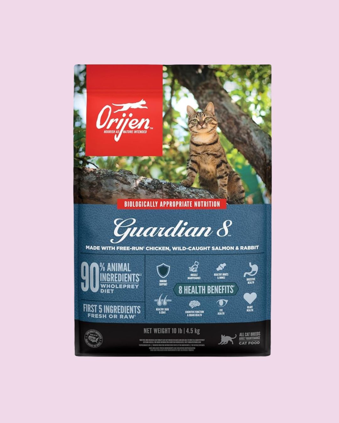 ORIJEN- CAT GRAIN FREE GUARDIAN 8 4LB