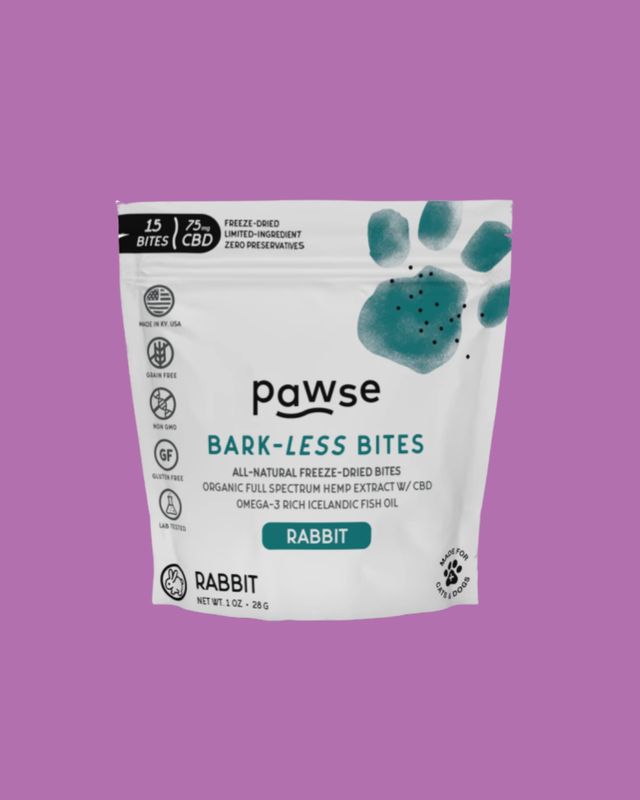 Pawse- Bark-Less Rabbit Bites 75mg