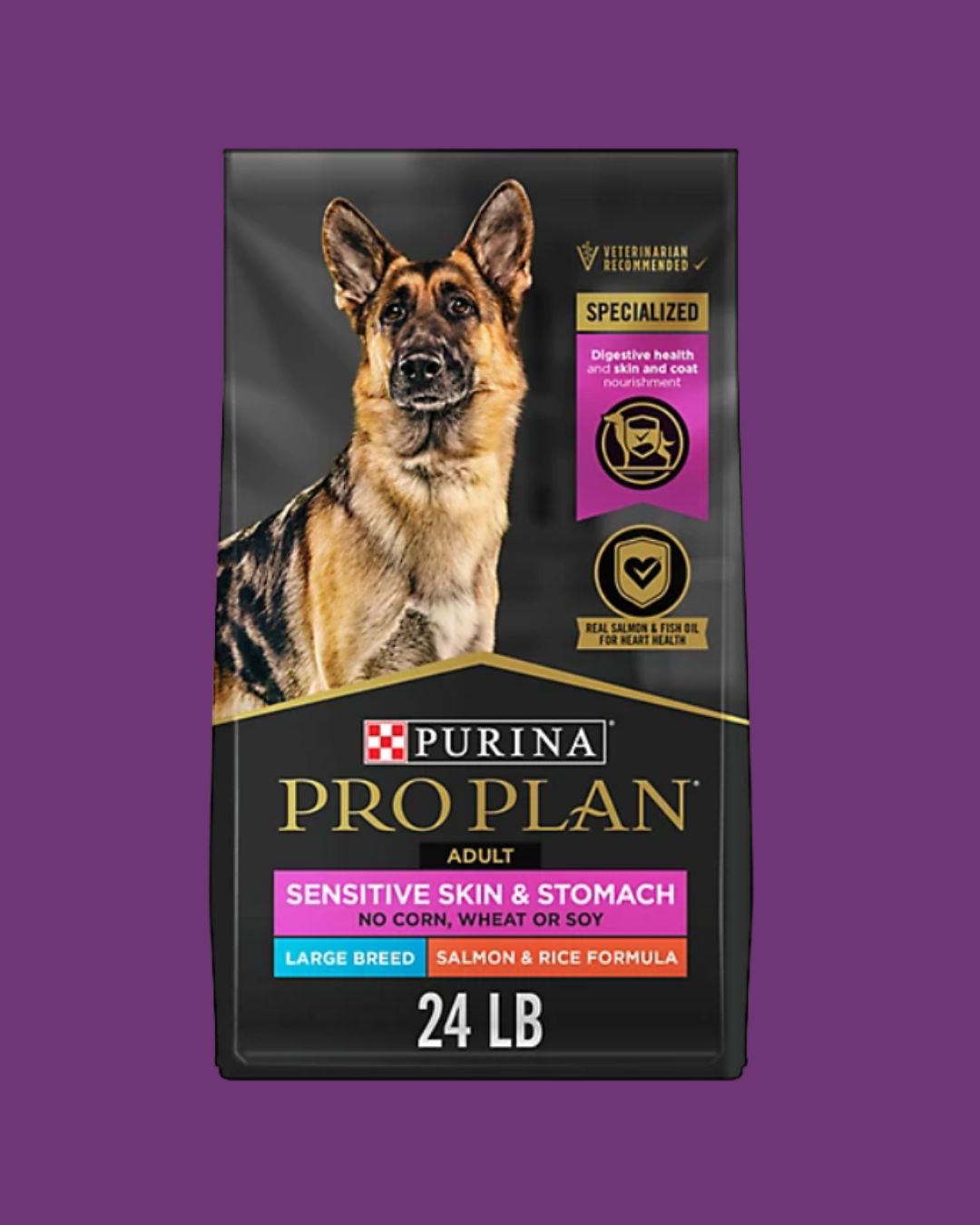 Purina Pro Plan- Sensitive Skin &amp; Stomach 24lb
