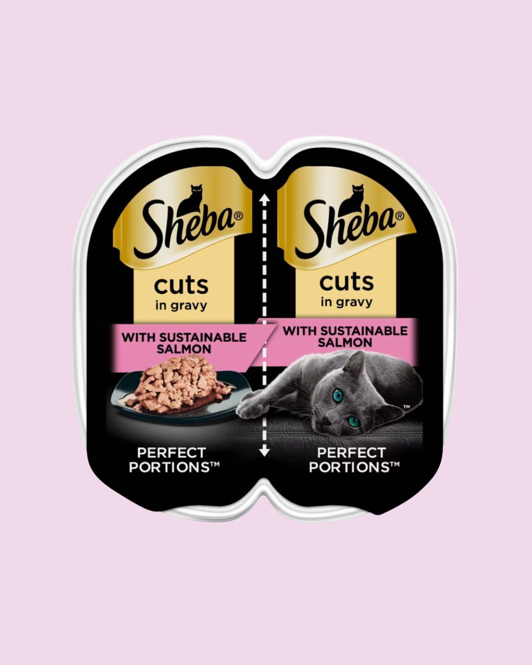 Sheba Perfect Portions - Salmon Cuts