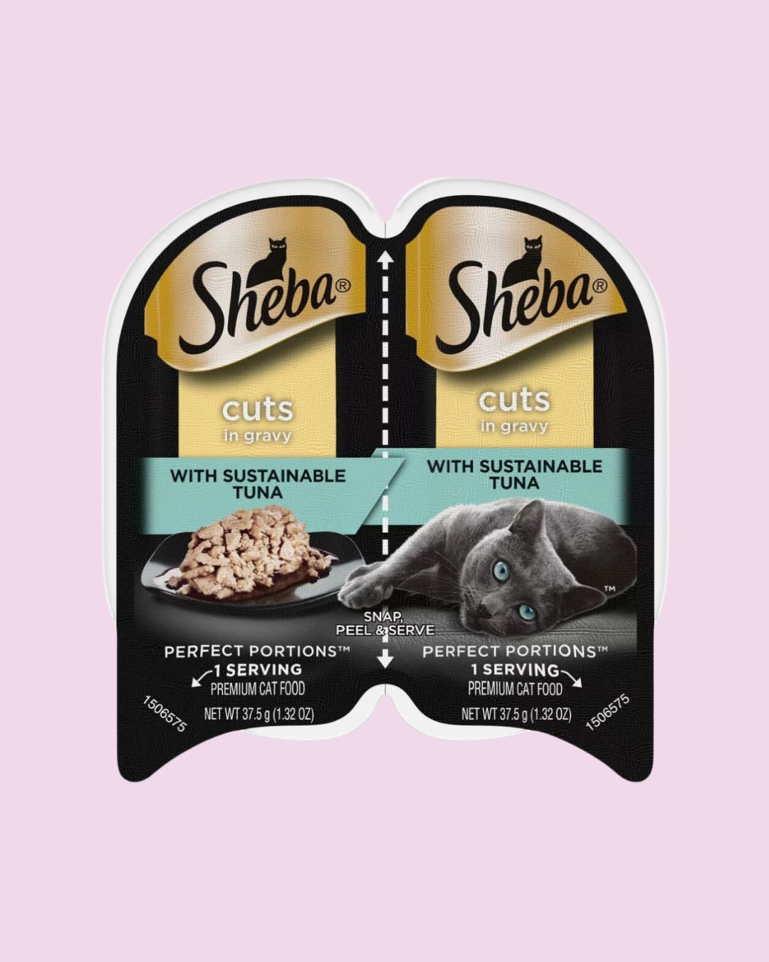 Sheba- Perfect Portions Sustainable Tuna Cuts in Gravy 2.6oz