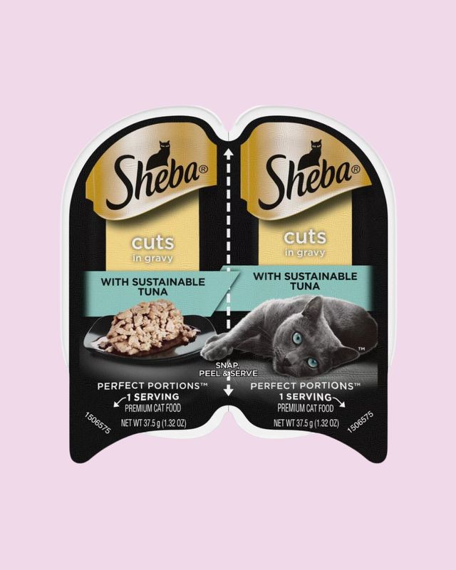 Sheba- Perfect Portions Sustainable Tuna Cuts in Gravy 2.6oz