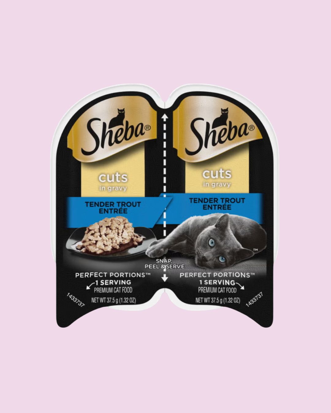 Sheba- Perfect Portions Trout in Gravy Cat Food 2.6oz
