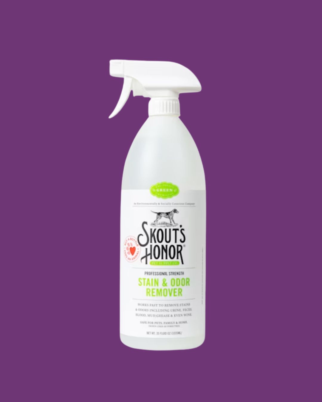 SKOUT'S HONOR - DOG STAIN &amp; ODOR REMOVER 35OZ