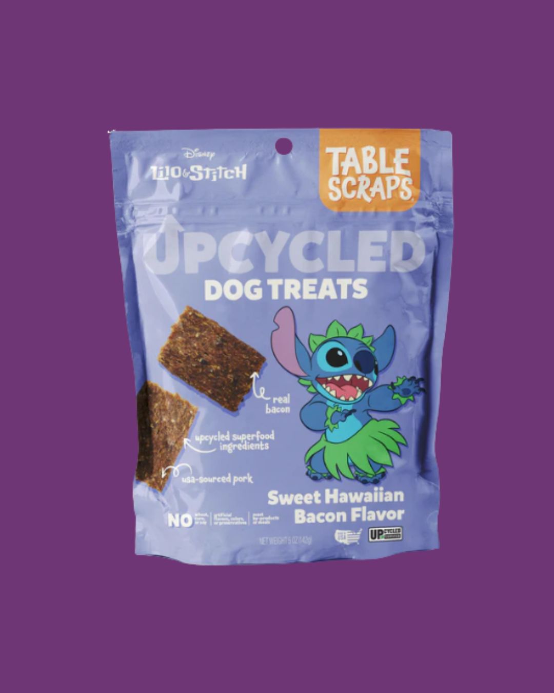 Disney Table Scraps- Sweet Hawaiian Bacon Flavor Dog Treats