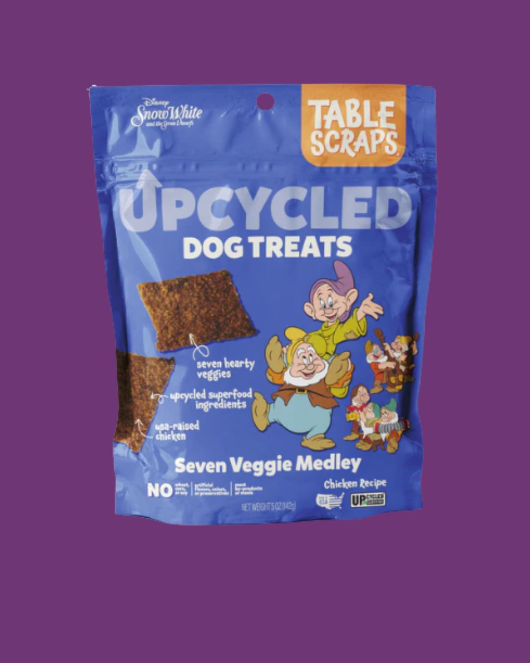 Disney Table Scraps- Seven Veggie Medley Flavor Dog Treats