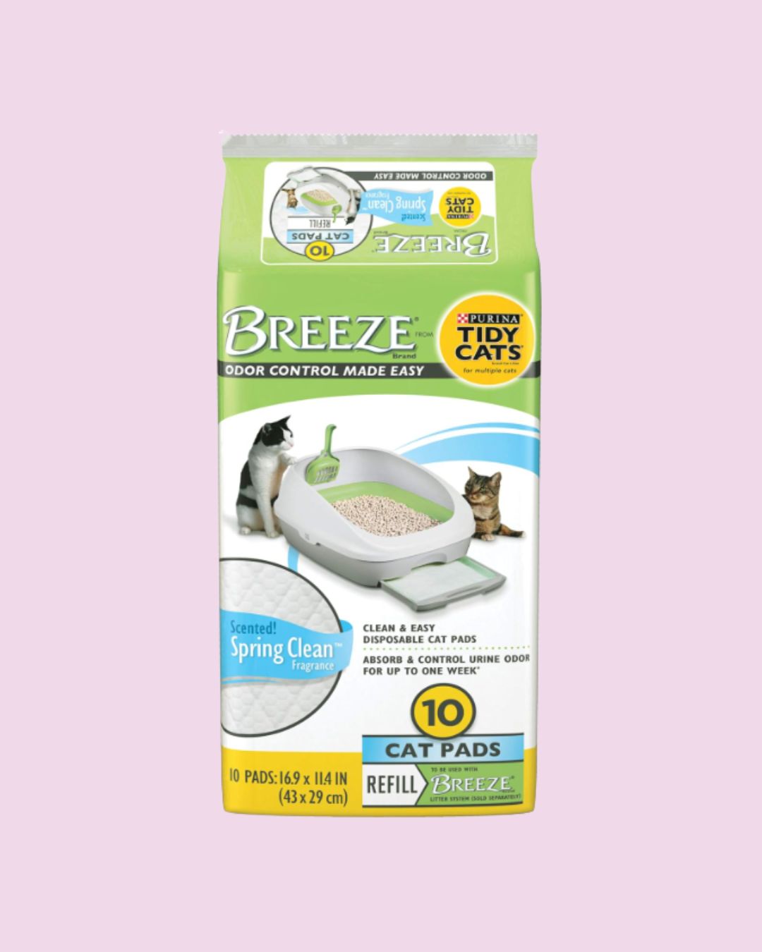 Tidy Cats Breeze Pads 10pk Refill