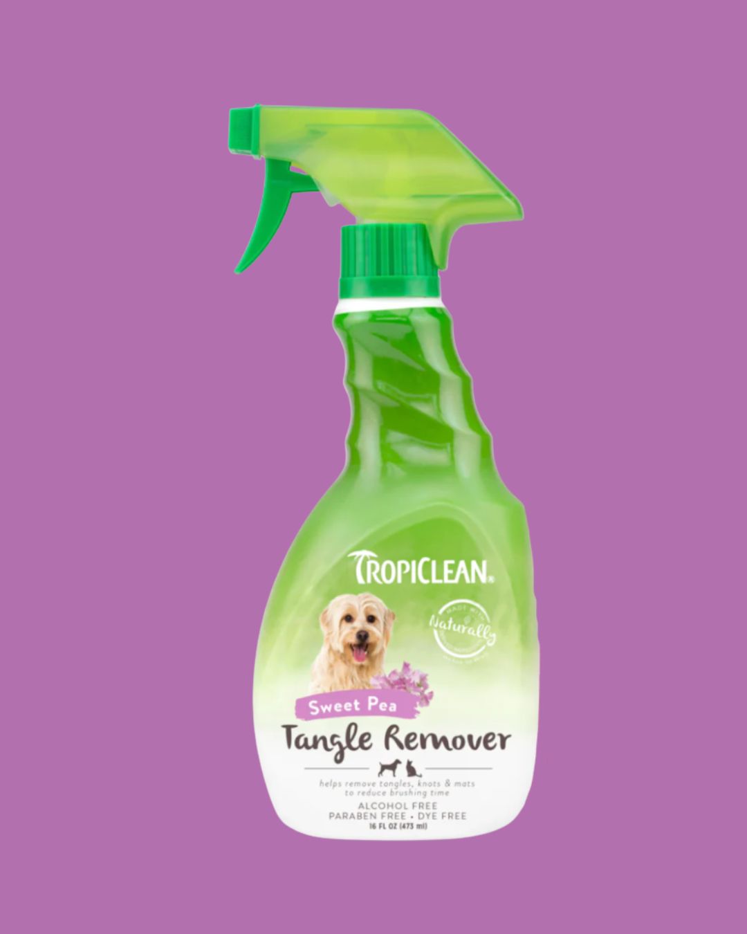 TROPICLEAN DOG Sweet Pea Tangle Remover