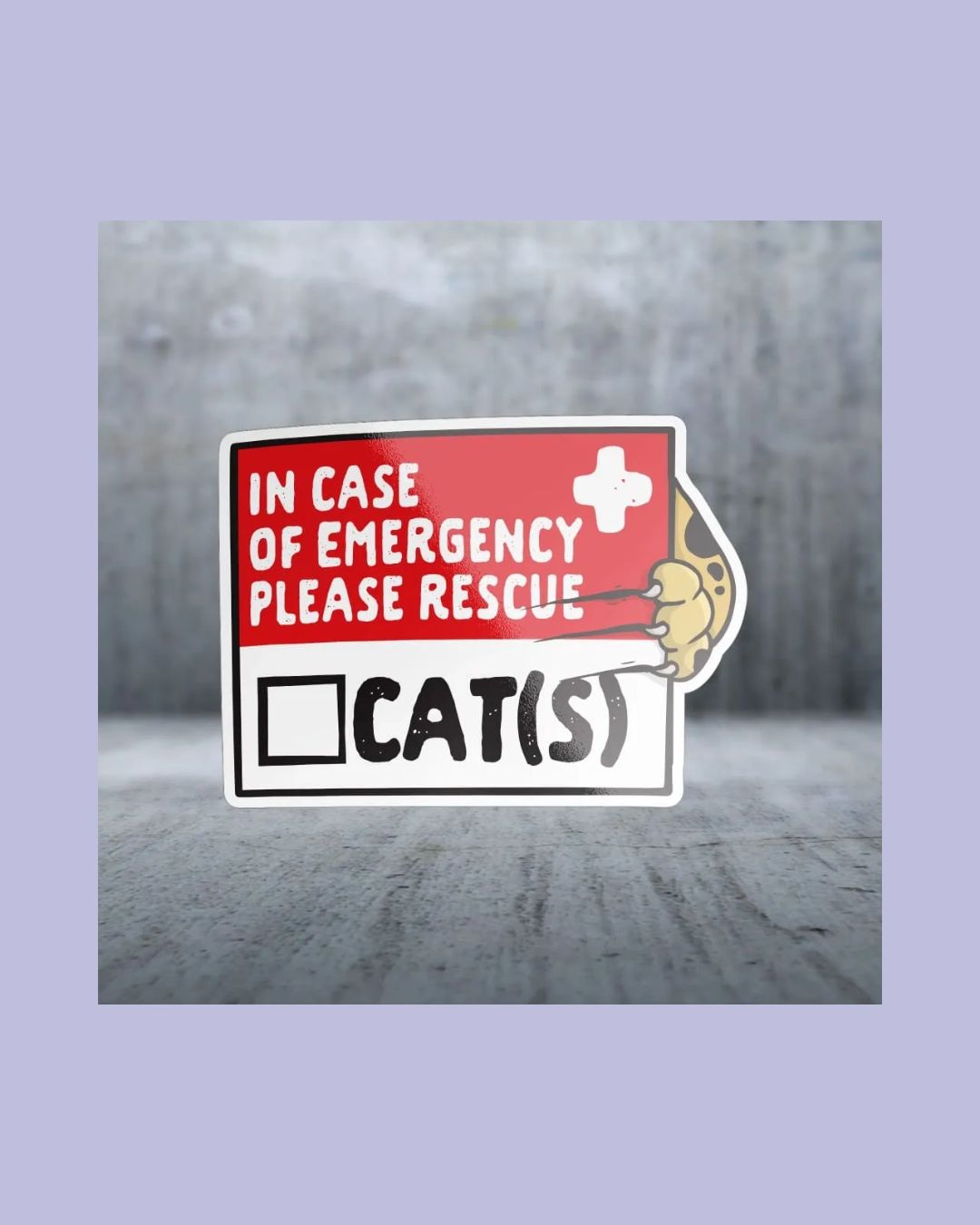 Save My Cats Sticker