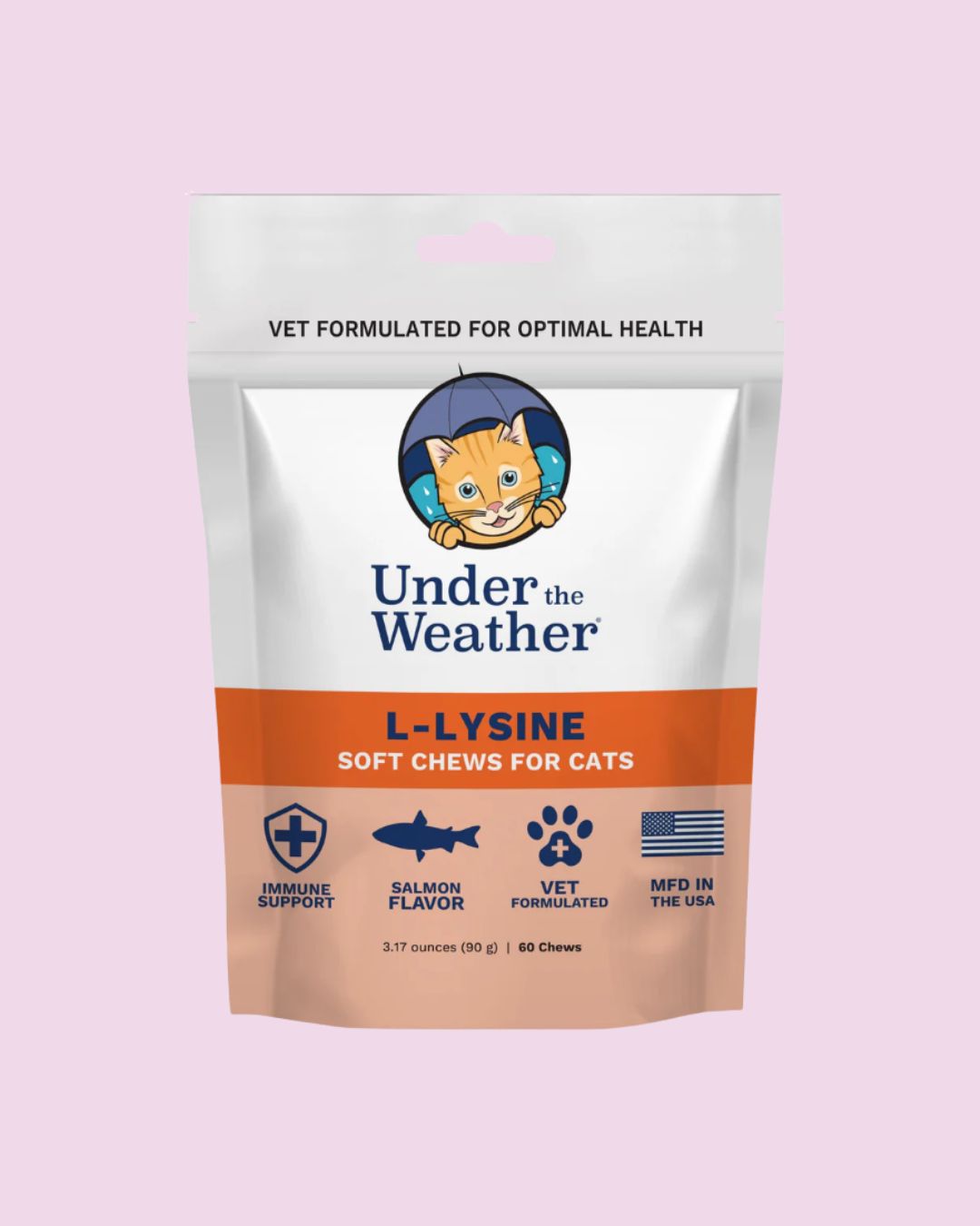 Under the Weather- L-Lysine Chews for Cats 60ct