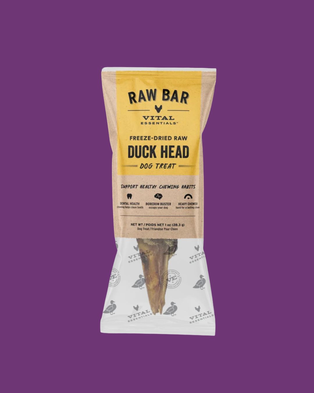 Vital Essentials - Raw Bar - FD Duck Head
