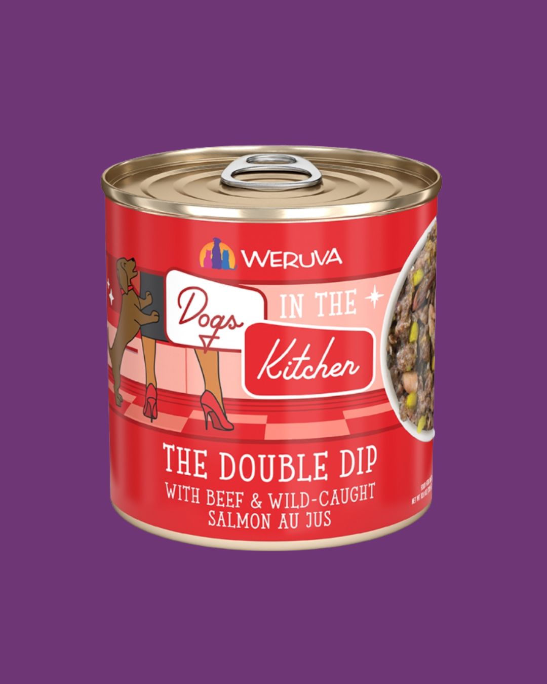 Weruva- Dogs In The Kitchen- The Double Dip Wet Food 10oz