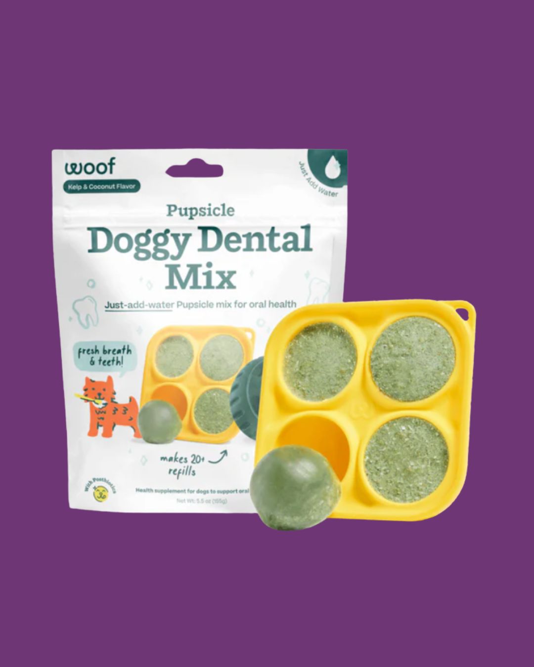 Woof Pupsicle Doggy Dental Mix