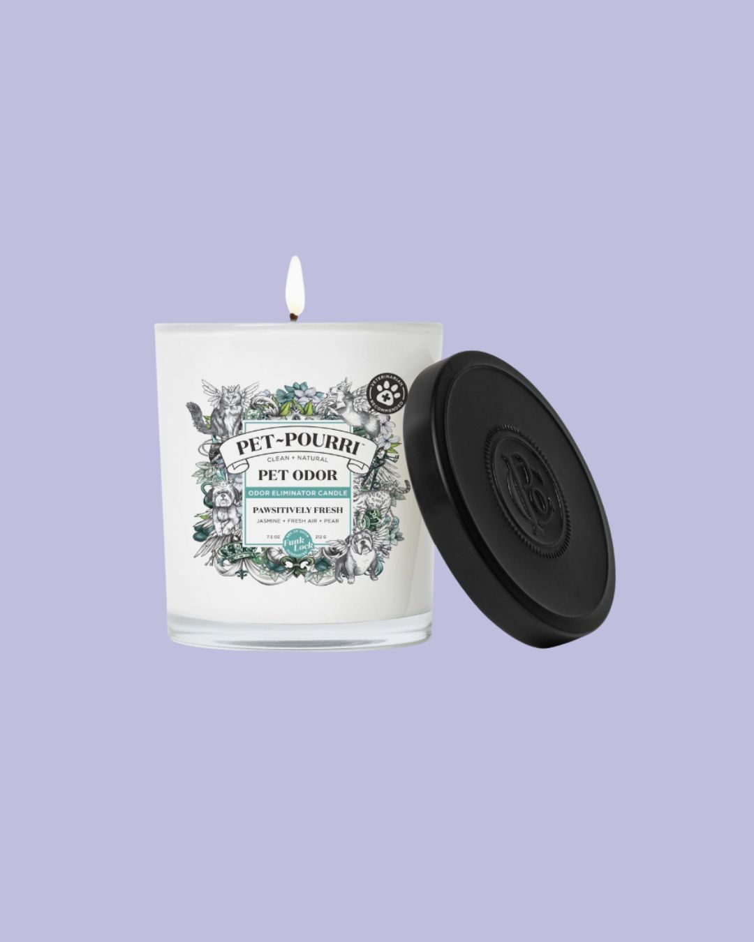 Pet-Pourri Candle 7.5oz Pawsitively Fresh