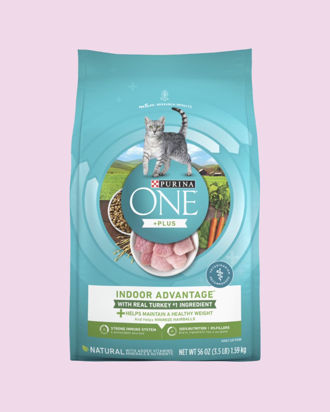 Purina One +Plus- Indoor Advantage Cat Food 3.5lb